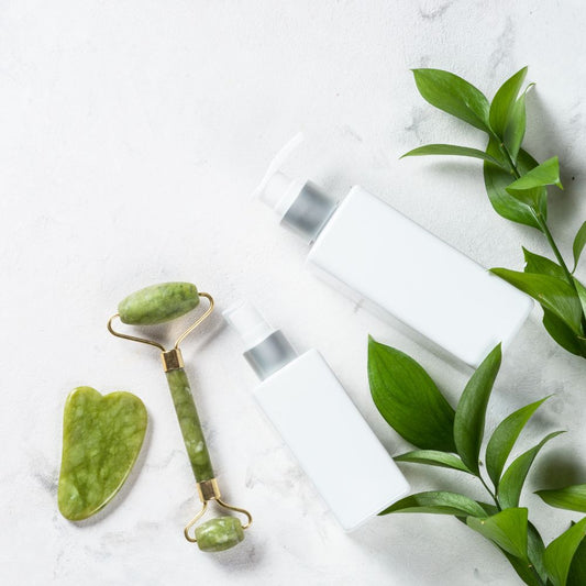 Copper & Crystal Massager Face Roller