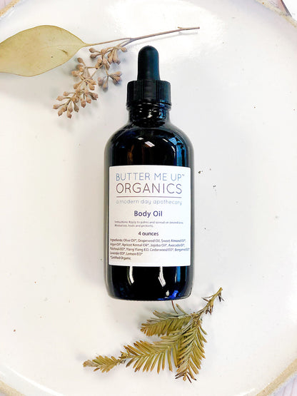 Organic Body Oil – Nourish, Hydrate, Glow