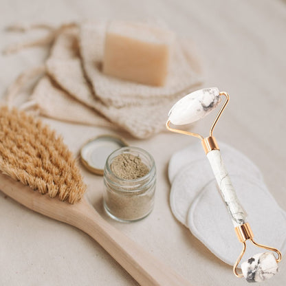 Copper & Crystal Massager Face Roller