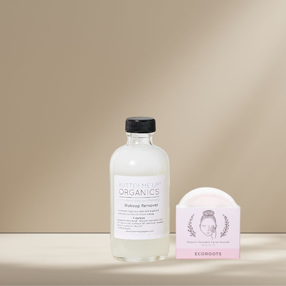 Makeup Remover + Cotton Rounds