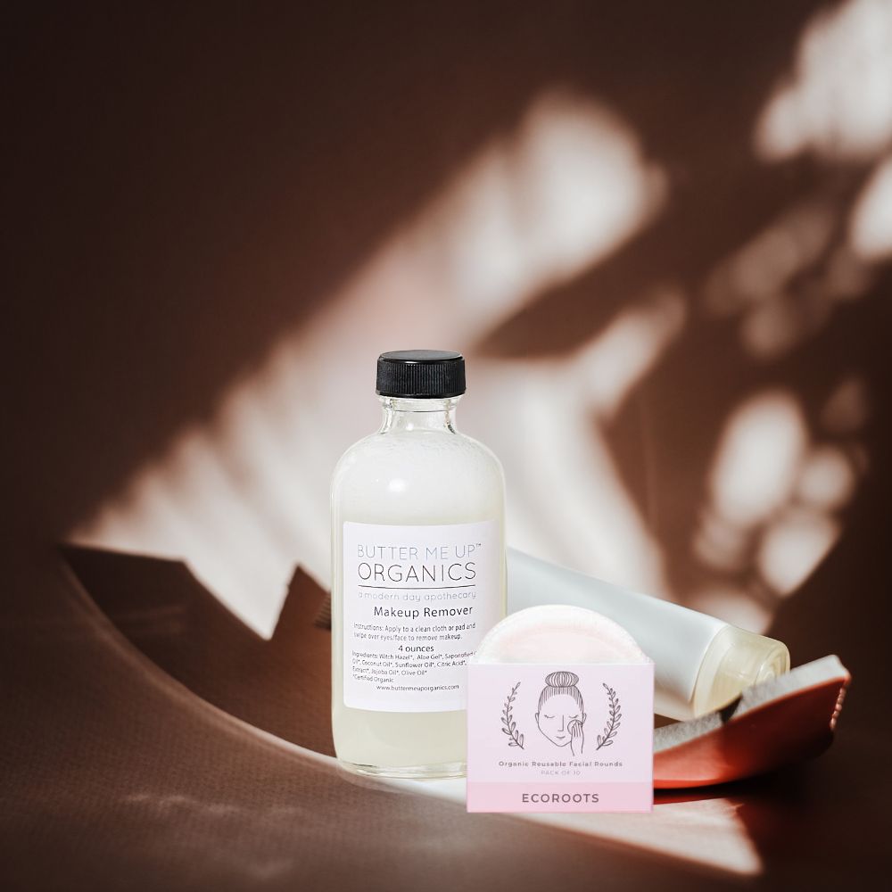 Makeup Remover + Cotton Rounds